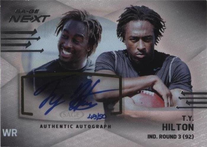 2012 SAGE Next T.Y. Hilton #SA-23