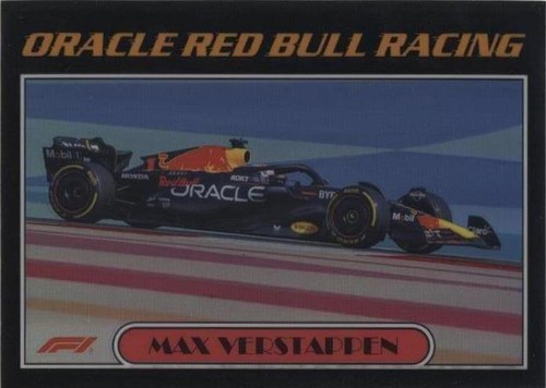 2023 Topps Chrome Formula 1 - Max Verstappen #AU77-MV