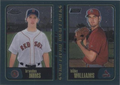 2001 Topps Chrome - Blake Williams Brandon Mims #613