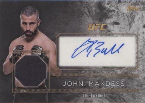 2016 Topps UFC Top of the Class - John Makdessi #TCAR-JMA