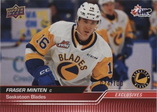 2023-24 Upper Deck CHL - Fraser Minten #247