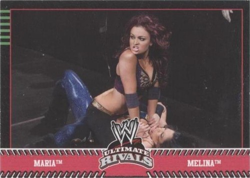 2008 Topps WWE Ultimate Rivals - Melina #72