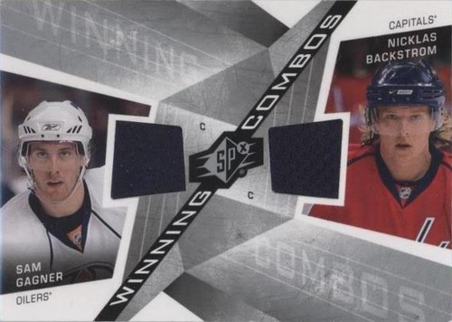 2008-09 SPx - Nicklas Backstrom Sam Gagner #WC-GB