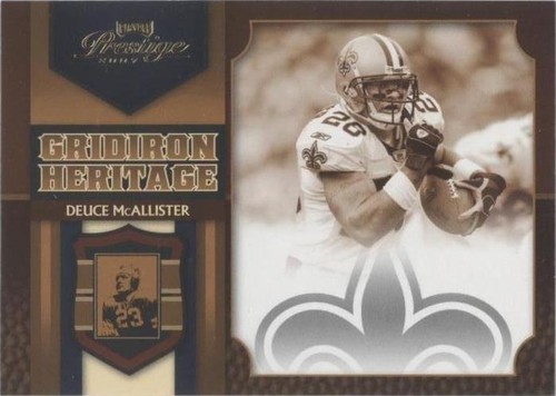 2007 Playoff Prestige Deuce McAllister #GH-18