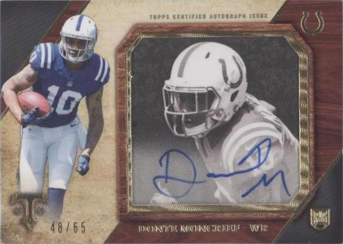 2014 Topps Triple Threads Donte Moncrief #TTT-DM