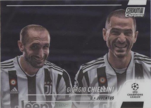 2021-22 Topps Stadium Club Chrome UCL Giorgio Chiellini #3