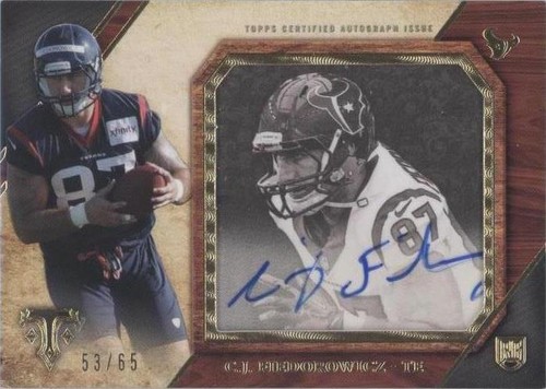 2014 Topps Triple Threads C.J. Fiedorowicz #TTT-CF