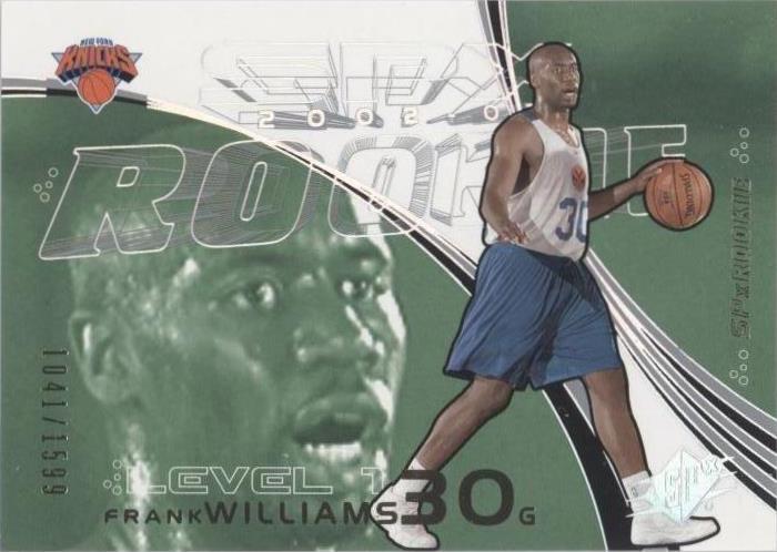 2002-03 SPx - Frank Williams #134
