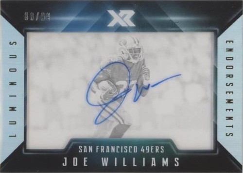 2017 Panini XR Joe Williams #LE-JW