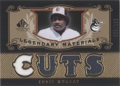 2007 SP Legendary Cuts - Eddie Murray #LM-EM2