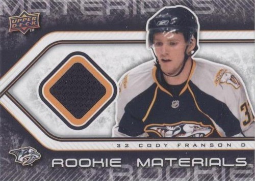 2009-10 Upper Deck - Cody Franson #RM-CF