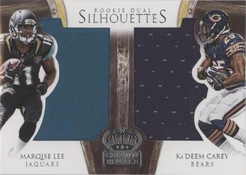 2014 Panini Crown Royale Ka'Deem Carey Marqise Lee #DS-PAC