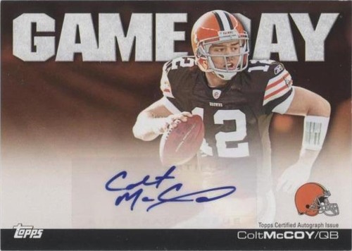 2011 Topps Colt McCoy #GDA-CM