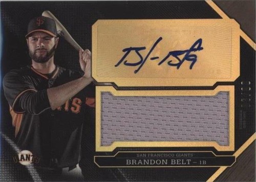 2016 Topps Triple Threads - Brandon Belt #UAJR-BB