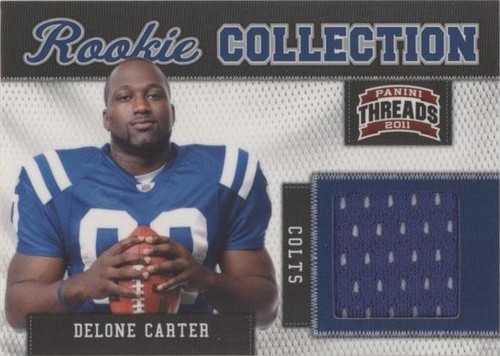 2011 Panini Threads Delone Carter #11