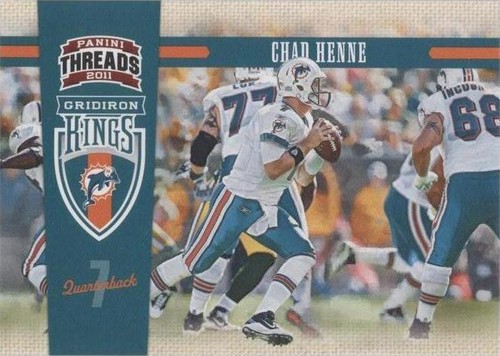 2011 Panini Threads Chad Henne #6