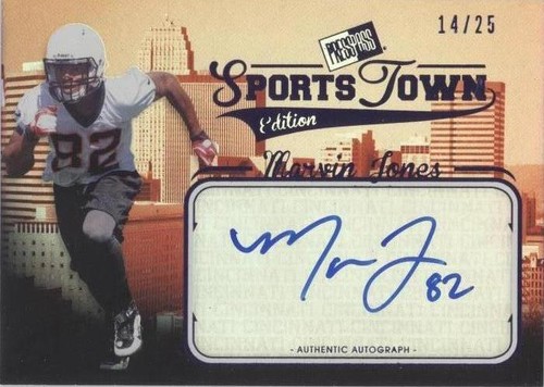 2012 Press Pass Sports Town Edition Autographs Marvin Jones #ST MJ