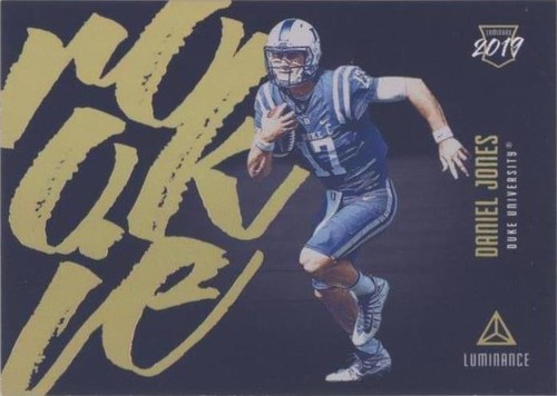 2019 Panini Luminance Daniel Jones #L2