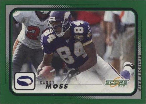 2001 Score Randy Moss #115
