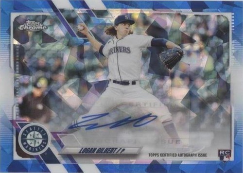 2021 Topps Chrome Update Series Sapphire Edition - Logan Gilbert #RA-LG