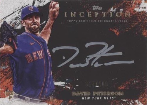 2021 Topps Inception - David Peterson #SS-JS