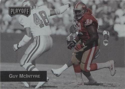 1993 Playoff Guy McIntyre #141