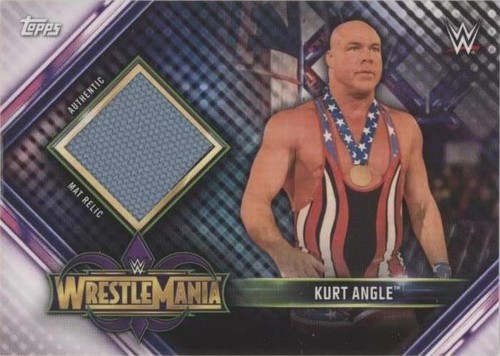 2019 Topps WWE Road to Wrestlemania - Kurt Angle #MR-KA