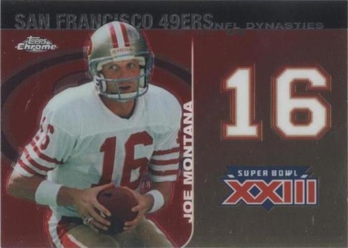 2008 Topps Chrome Joe Montana #DYNC-JM3