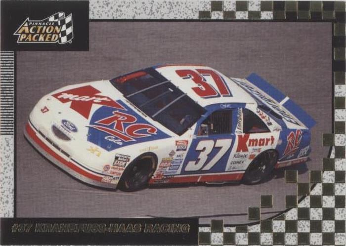 1997 Pinnacle Action Packed - Carl Haas Jeremy Mayfield Michael Kranefuss #28