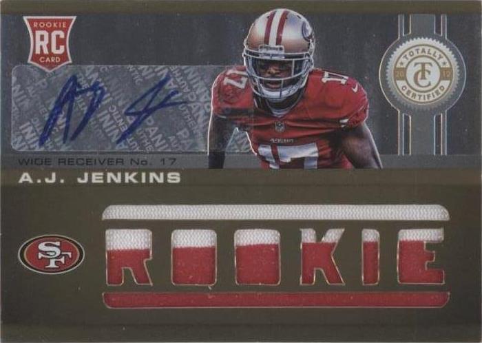 2012 Totally Certified A.J. Jenkins #202