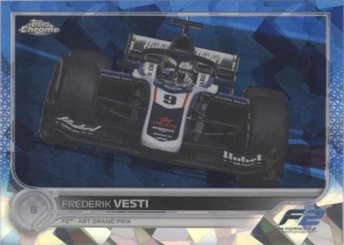 2022 Topps Chrome Sapphire Edition Formula 1 - Frederik Vesti #137