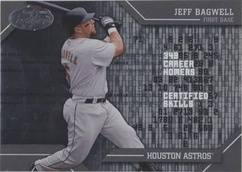 2002 Leaf Certified - Jeff Bagwell #CS-20