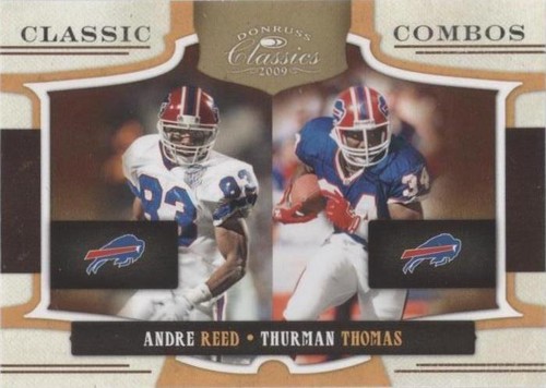 2009 Donruss Classics Andre Reed Thurman Thomas #13