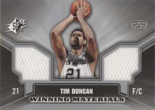2005-06 SPx - Tim Duncan #WM-TD