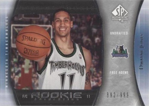 2005-06 SP Authentic - Dwayne Jones #153