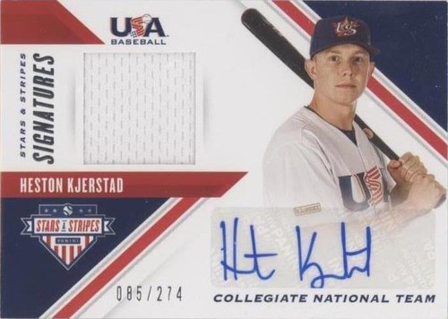 2020 Panini USA Baseball Stars & Stripes - Heston Kjerstad #SSS-HK