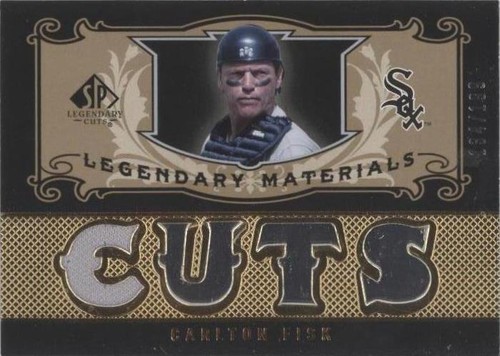 2007 SP Legendary Cuts - Carlton Fisk #LM-CF2