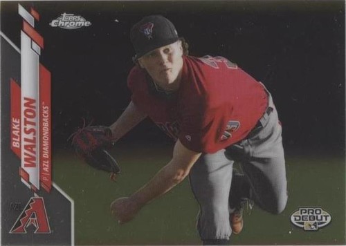 2020 Topps Pro Debut - Blake Walston #PDC-103