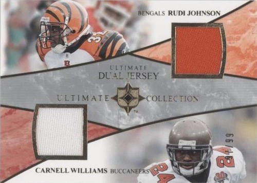 2006 Ultimate Collection Cadillac Williams Rudi Johnson #UD-JW
