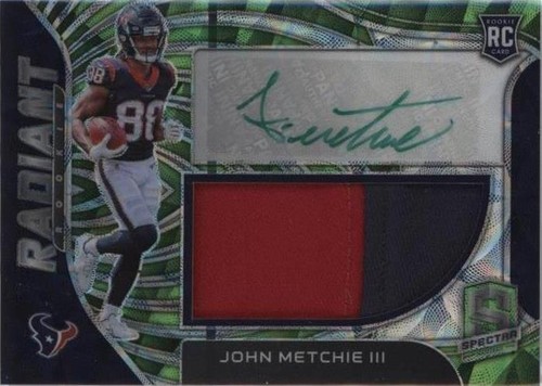 2022 Panini Spectra John Metchie III #RAD-JME