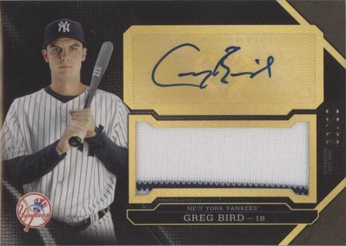 2016 Topps Triple Threads - Greg Bird #UAJR-GB