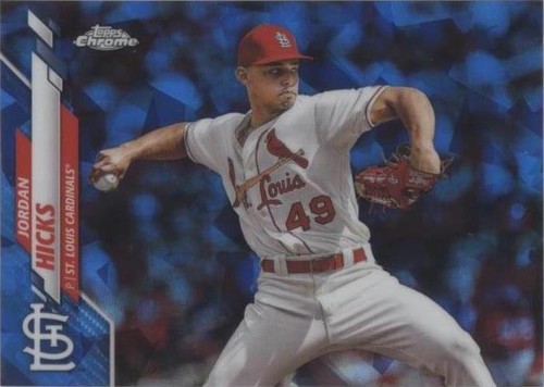 2020 Topps Chrome Sapphire Edition - Jordan Hicks #511