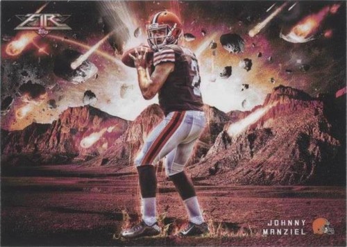 2014 Topps Fire Johnny Manziel #OOW-JM