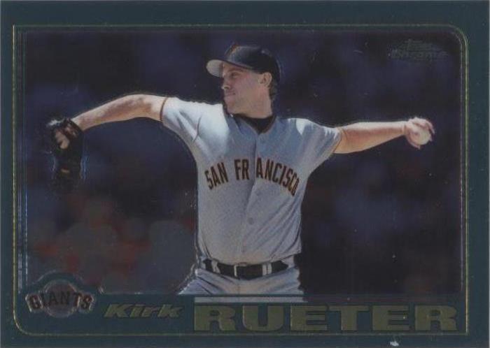 Topps 2001 cromado - Kirk Rueter #83