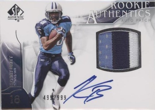 2009 SP Authentic Kenny Britt #388