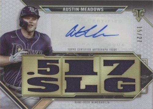 2021 Topps Triple Threads - Austin Meadows #TTAR-AM1