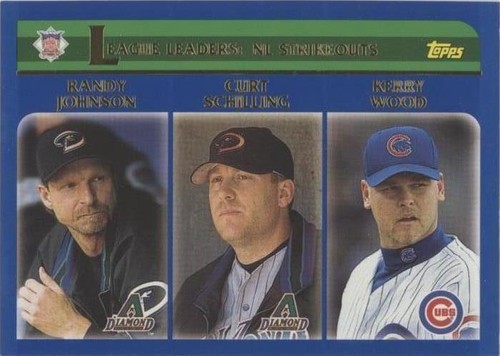 2003 Topps - Curt Schilling Kerry Wood Randy Johnson #348