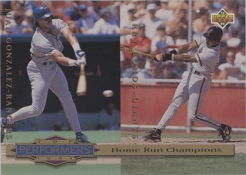 1994 Upper Deck Collector's Choice - Barry Bonds Juan González #313