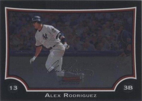 2009 Bowman Chrome - Alex Rodriguez #3