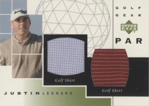 2003 Upper Deck - Justin Leonard #GP-JL